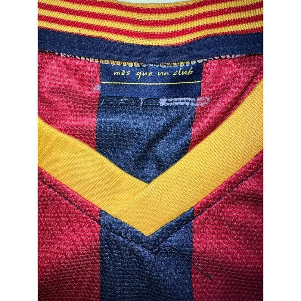 Nike FC Barcelona Jersey Authentic# 052992245 2009-2010 FIFA World Cup Winners - Picture 4 of 14